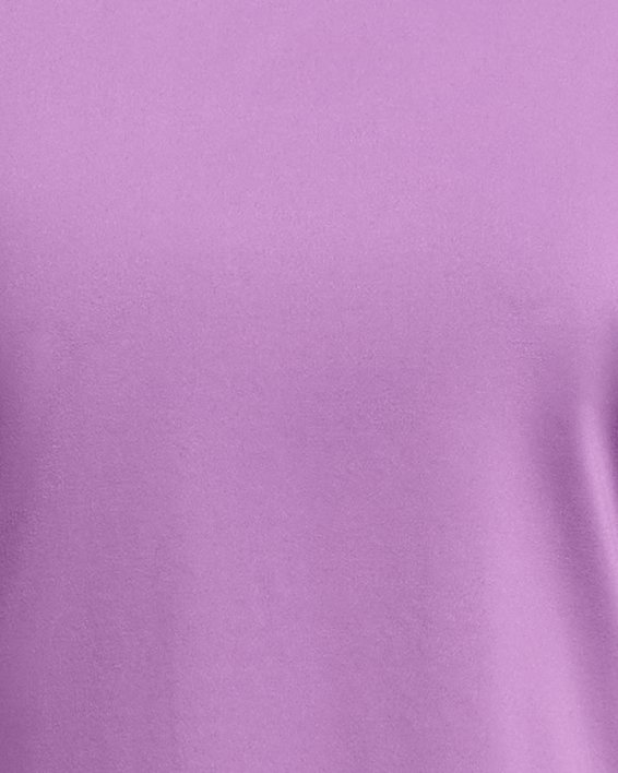 Girls' UA Motion Short Sleeve in Purple image number 0