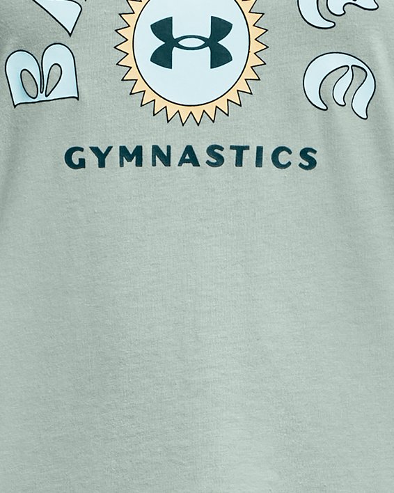Girls' UA Gymnast Short Sleeve