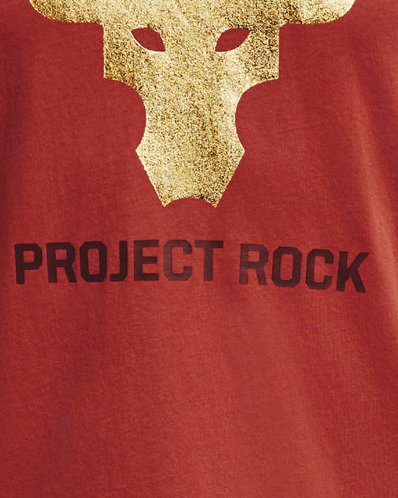 Boys' Project Rock Brahma Bull Short Sleeve in Red image number 0