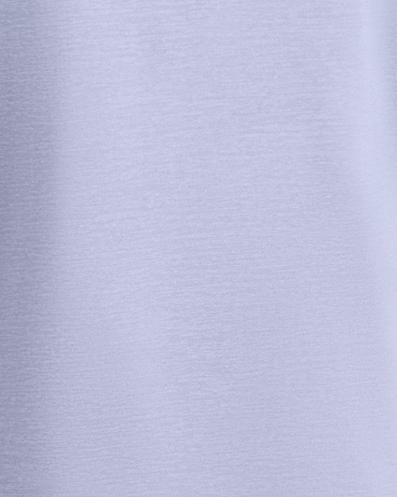 Girls' UA Tech™ Twist Big Logo Short Sleeve, Purple, pdpMainDesktop image number 1
