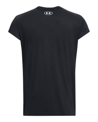 Playera manga larga Project Rock Cap para hombre, Black, pdpMainDesktop image number 5