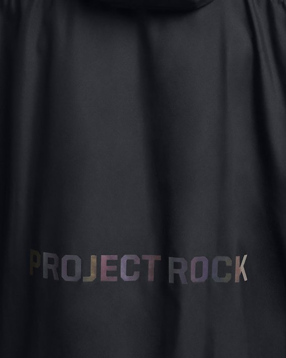Men's Project Rock Anorak Jacket, Black, pdpMainDesktop image number 7