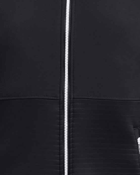 Haut entièrement zippé UA Storm Daytona pour femme, Black, pdpMainDesktop image number 5
