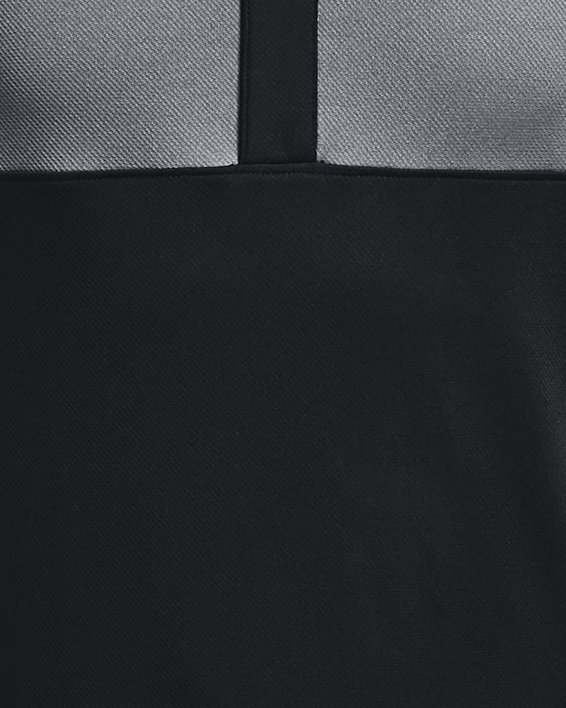 Boys' UA Performance Colorblock Polo, Black, pdpMainDesktop image number 0