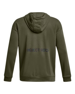 Sudadera Project Rock Heavyweight Terry Full-Zip para Hombre, Green, pdpMainDesktop image number 5