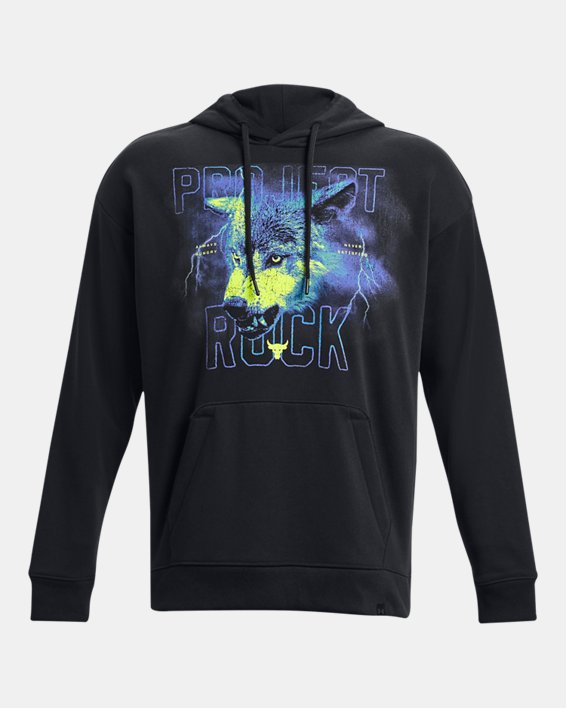 Under Armour Men's Project Rock Heavyweight Terry Hoodie. 5