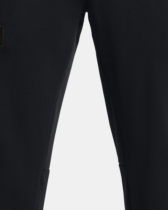 Men's Project Rock Heavyweight Terry Pants in Black image number 5