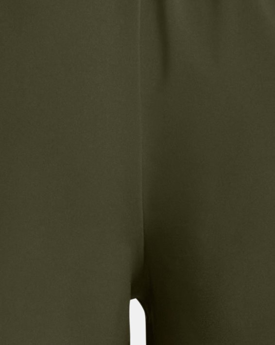 Shorts Project Rock 5" Woven da uomo, Green, pdpMainDesktop image number 6