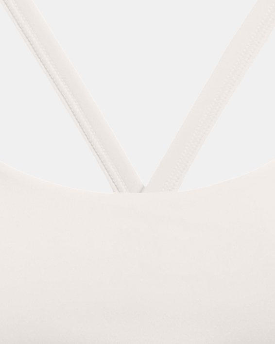 Women's Project Rock All Train Crossback Bra in White image number 10