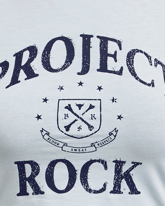 เสื้อยืด Project Rock Arena Baby สำหรับผู้หญิง in Blue image number 4