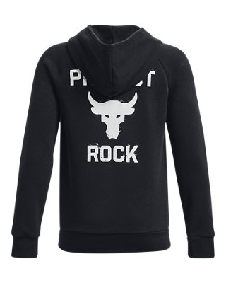 เสื้อฮู้ด Project Rock Rival Fleece สำหรับเด็กผู้ชาย image number 1