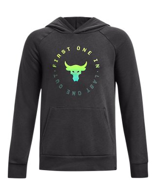 Boys' Project Rock Rival Fleece Hoodie Under Armour MY