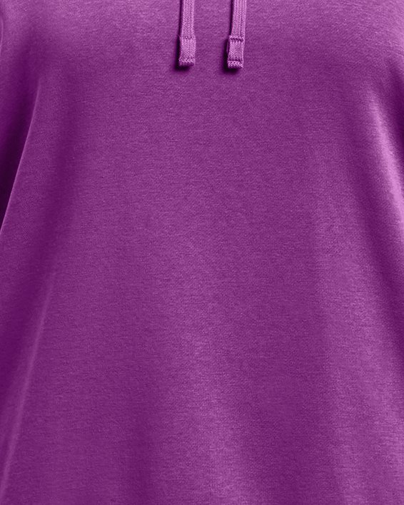 Under Armour Womens Rival Fleece Logo Hoodie - Purple