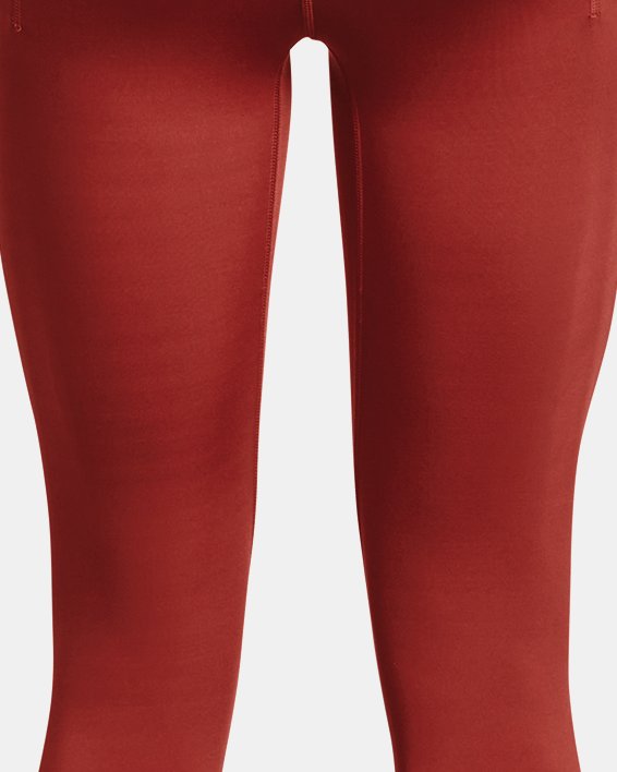 Women's Project Rock Crossover Lets Go Ankle Leggings in Red image number 7