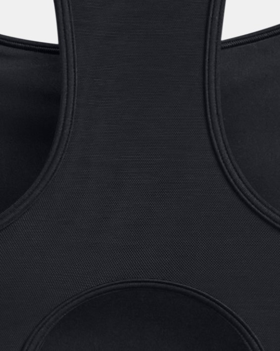Women's HeatGear® Armour High Sports Bra in Black image number 6