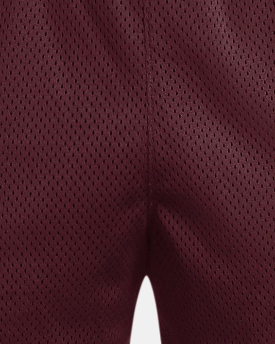 Men's Curry Mesh Shorts in Maroon image number 6