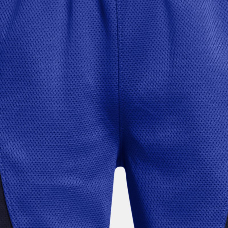 Under Armour Boys' Curry Splash Shorts Team Royal / Midnight Navy / White YLG (59 - 63 in)