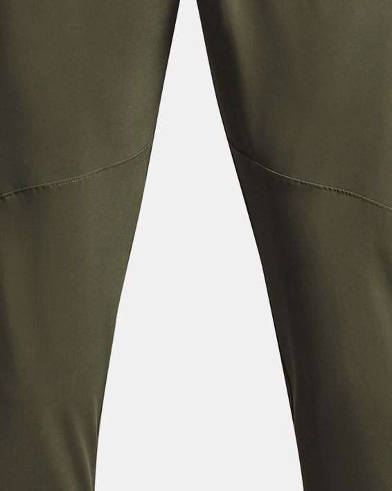 Men's UA Stretch Woven Cargo Pants, Green, pdpMainDesktop image number 5