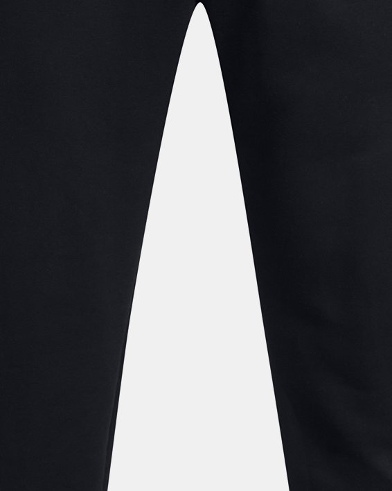 Pantalon cargo UA Essential Fleece pour homme, Black, pdpMainDesktop image number 4