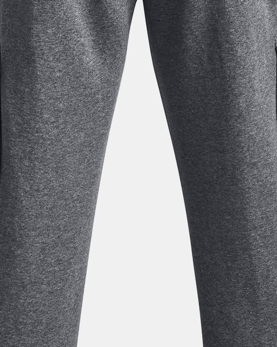 Men's UA Icon Fleece Cargo Pants, Gray, pdpMainDesktop image number 5