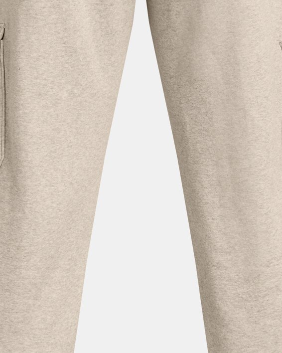 Men's UA Icon Fleece Cargo Pants, Brown, pdpMainDesktop image number 6