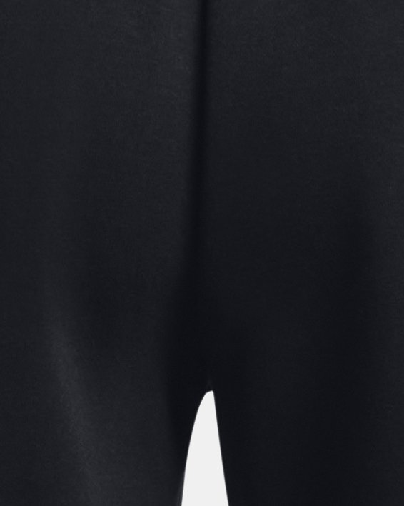 Pantalón corto UA Essential Fleece para hombre, Black, pdpMainDesktop image number 4