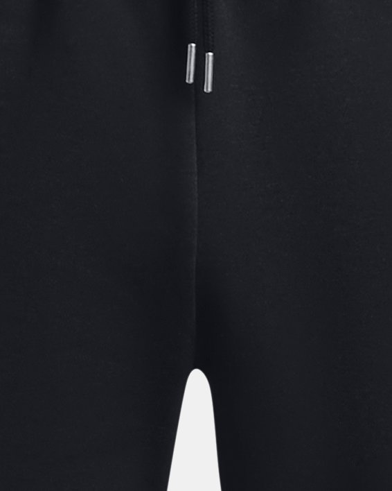 Shorts UA Essential Fleece da uomo, Black, pdpMainDesktop image number 3