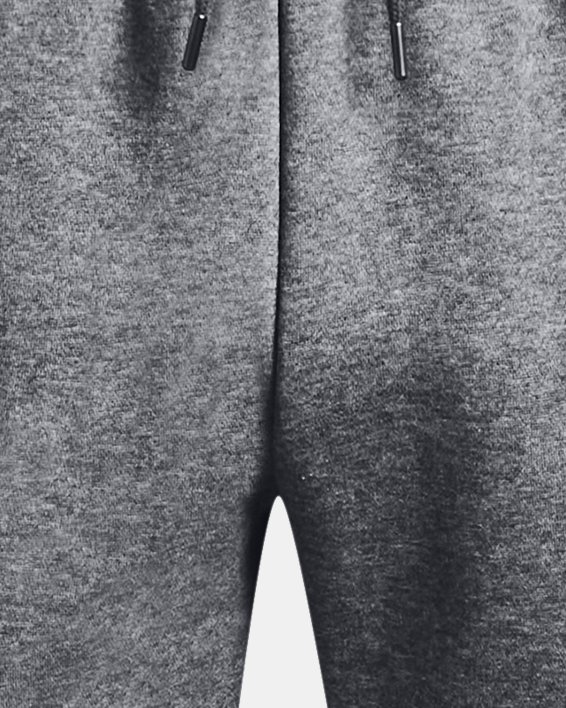 Shorts UA Essential Fleece da uomo, Gray, pdpMainDesktop image number 4