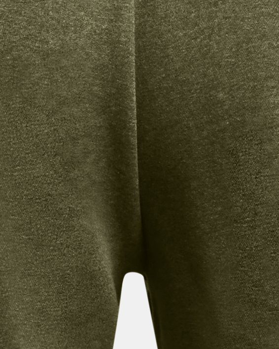 Short UA Essential Fleece pour homme, Green, pdpMainDesktop image number 5