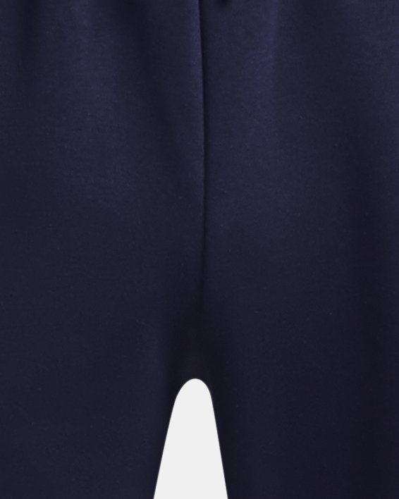 Pantalón corto UA Essential Fleece para hombre, Blue, pdpMainDesktop image number 4