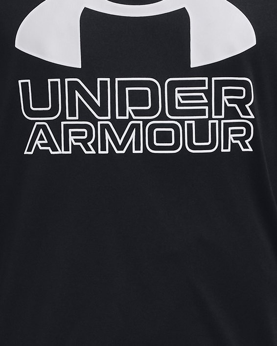 Buy Under Armour Boys' Tech Hybrid Print Fill Long Sleeves T-Shirt