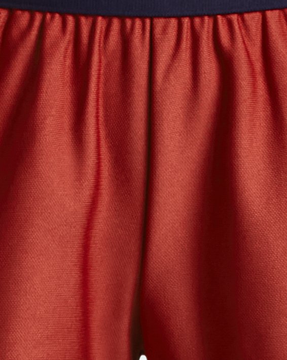 Girls' Project Rock Play Up Shorts in Red image number 0
