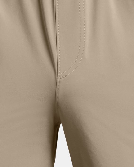 Men's Project Rock Unstoppable Shorts in Brown image number 5