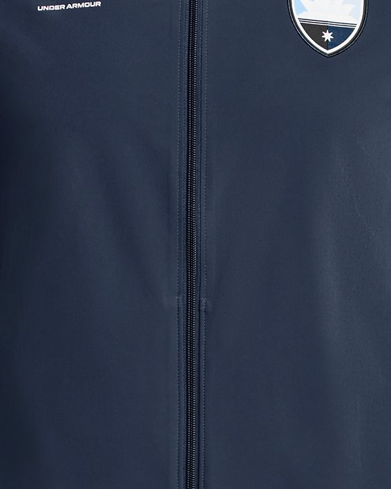 Men's SFC Challenger Storm Shell Jacket in Blue image number 4