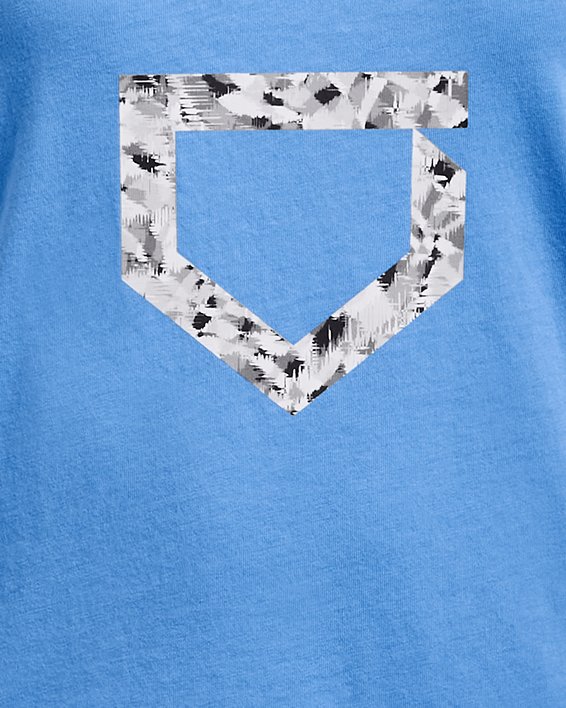 T-shirt avec marbre imprimé UA Softball pour enfants