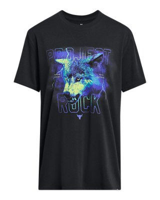 Women's Project Rock Night Shift Campus Heavyweight T-Shirt image number 4