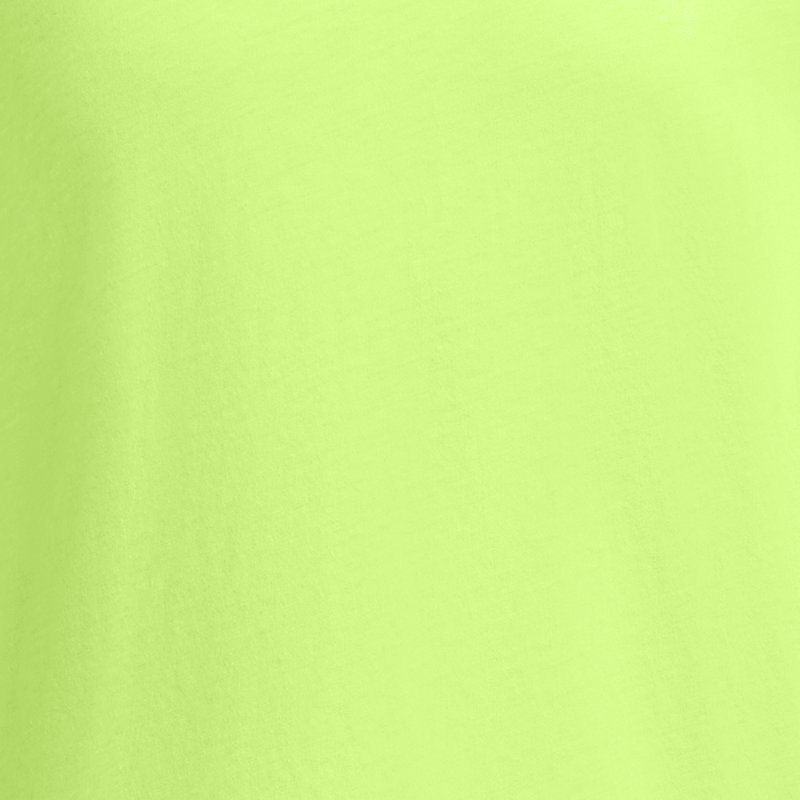 Haut à manches courtes Under Armour Logo Wordmark pour garçon Morph Vert / Blanc YLG (149 - 160 cm)