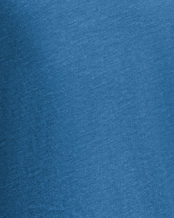 Jongensshirt UA Logo Wordmark met korte mouwen, Blue, pdpMainDesktop image number 0