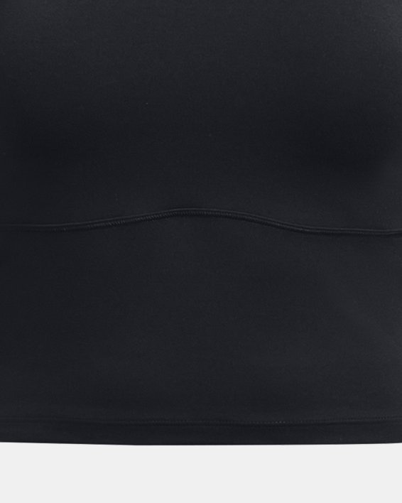 Women's UA Meridian Mock Long Sleeve in Black image number 4