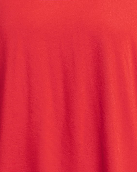 Men's UA Tech™ Print Fill Short Sleeve, Red, pdpMainDesktop image number 4