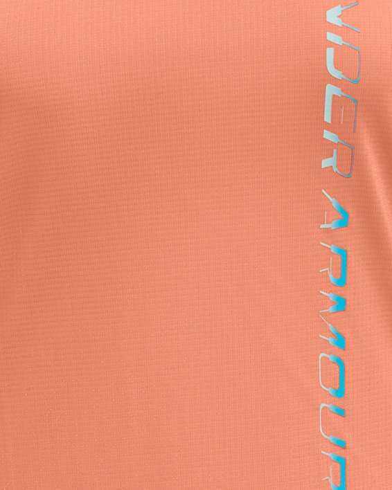 Women's UA Speed Stride Graphic Short Sleeve in Orange image number 4