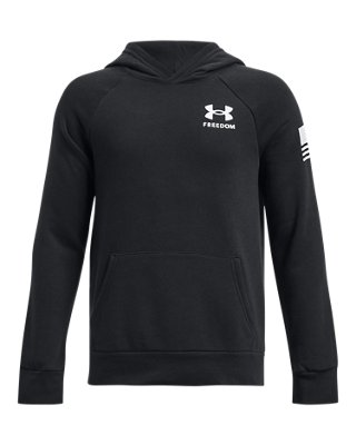 Boys' UA Freedom Rival Fleece Hoodie Under Armour