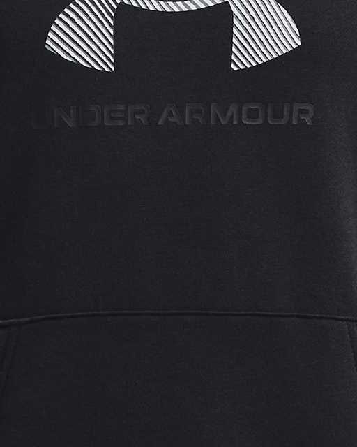 Boys' UA Rival Fleece Big Logo Print Fill Hoodie | Under Armour
