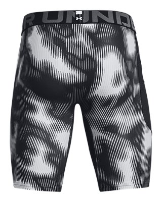 Shorts Largos HeatGear&reg; Printed Pocket para hombre, Black, pdpMainDesktop image number 5