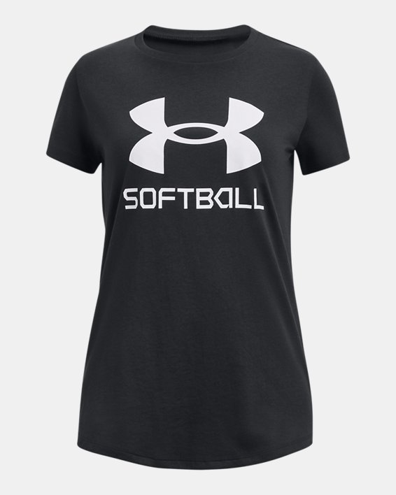 T-shirt avec logo UA Softball pour enfants