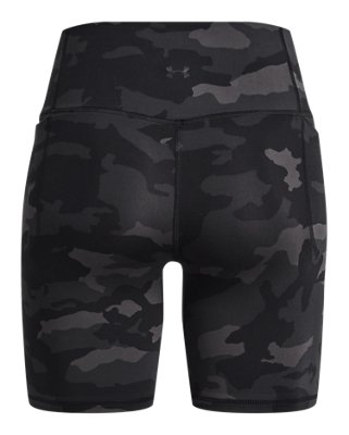 Shorts UA Meridian Printed Bike para mujer, Gray, pdpMainDesktop image number 5