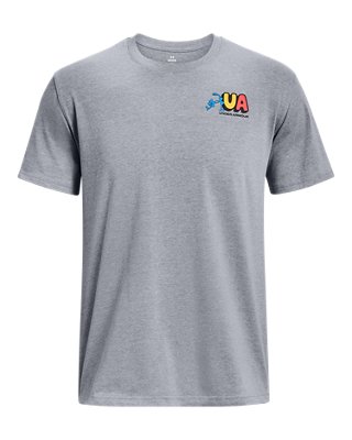 Men's UA Workout Logos Short Sleeve image number 4