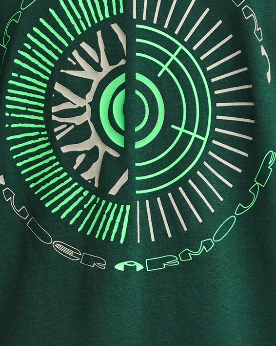 Women's UA Anywhere Graphic T-Shirt in Green image number 5