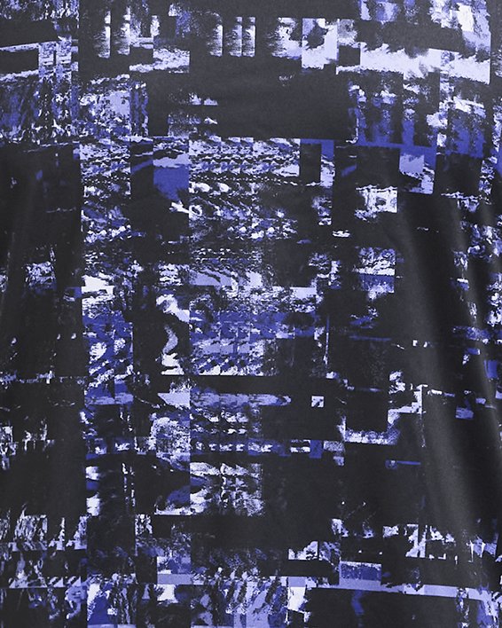 Camiseta estampada de manga corta para entrenamiento UA Challenger Pro para hombre, Purple, pdpMainDesktop image number 2