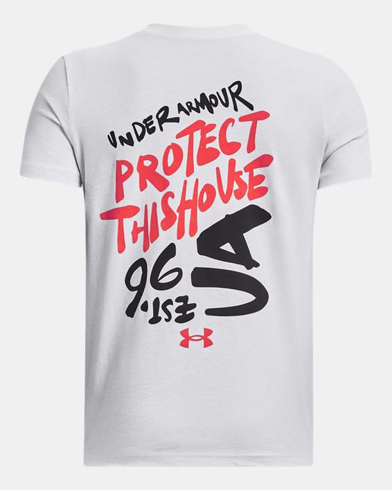 Boys' UA Scribble Branded Short Sleeve